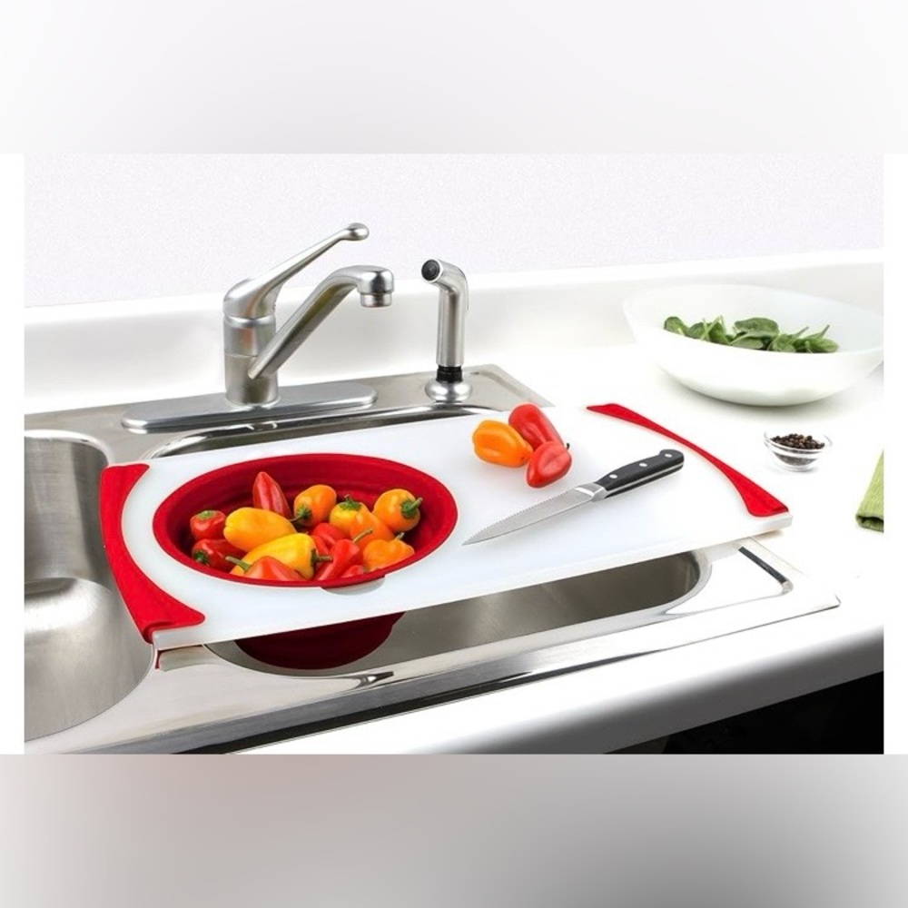 Dexas Over The Sink Strainer Board